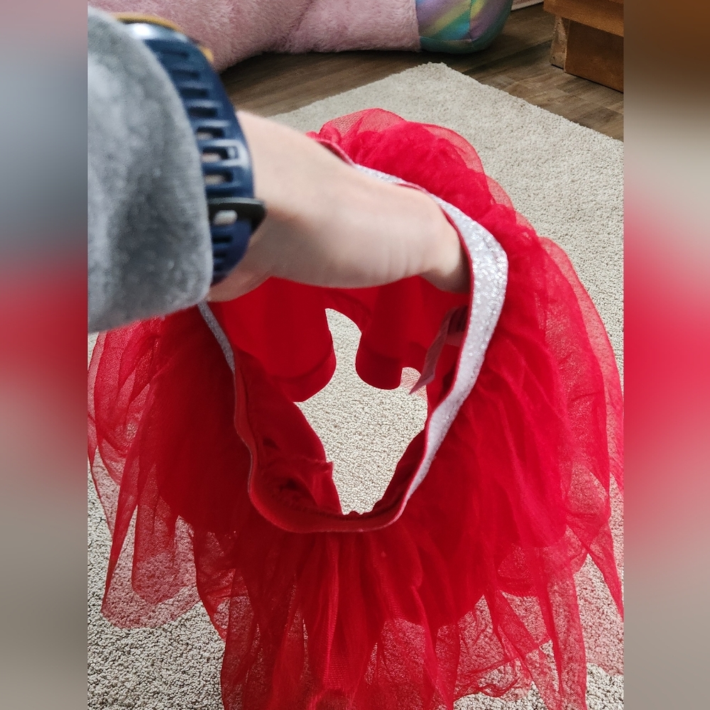 Epic Threads Red Tulle Skirt - Picture 3 of 3